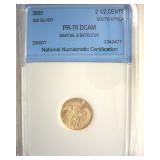 2003 Silver 2 Half Cents NNC PR70 DCAM S. Africa