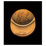 1793 Cap 1c Dbl Struck 1/2 Pair GEM Gallery Mint