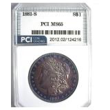 1881-S Morgan PCI MS65 Splendid Color