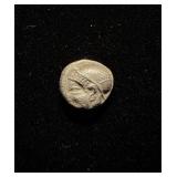 500BC Rare Athena/Incuse Square AU+ Iona Silver
