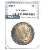 1923-S Peace MS65+ LISTS $111500
