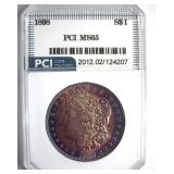 1898 Morgan PCI MS65 Exceptional Color