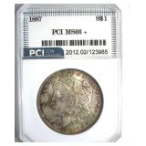 1887 Morgan MS66+ LISTS $850