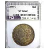 1885-O Morgan MS67 LISTS $1550