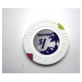 $1 Poker Chip Hooters Casino Hotel