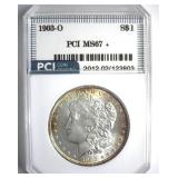 1903-O Morgan MS67+ LISTS $36000