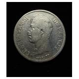 1829 France 5 Franks VF+