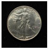 1943 Walking Liberty Gem BU Scarce
