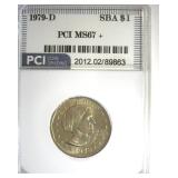 1979-D Susan B Anthony MS67+ LISTS $1750