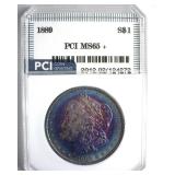1889 Morgan MS65+ LISTS $475