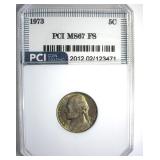 1973 Nickel MS67 FS LISTS $2750