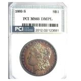 1882-S Morgan MS65 DMPL LISTS $3000