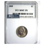 1959 Nickel MS67 FS LISTS $4500