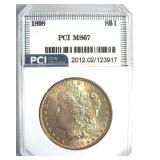 1898 Morgan MS67 LISTS $3300