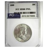 1960 Franklin MS66 FBL LISTS $1000