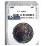 1889 Morgan MS65+ LISTS $475