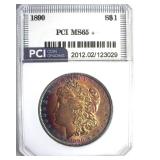 1890 Morgan MS65+ LISTS $2200