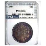 1900 Morgan PCI MS65 Bold Color