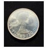 1963 Australia Florin Silver UNC