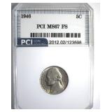 1946 Nickel MS67 FS LISTS $3500