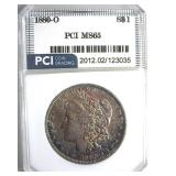 1880-O Morgan MS65 LISTS $14000