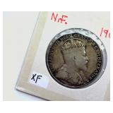 1909 50 Cents XF Newfoundland