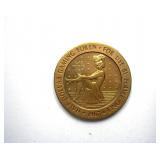1967 1/2 $ Gaming Token Diamond Jims Nevada Club