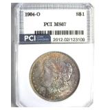 1904-O Morgan MS67 LISTS $4500