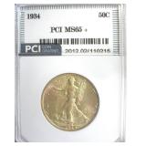 1934 Walking Liberty MS65+ LISTS $525