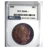1885 Morgan PCI MS65+ Exquisite Color