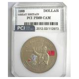 1999 Dollar PCI PR69 DCAM Year of the Rabbit