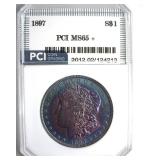 1897 Morgan MS65+ LISTS $550