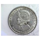 1961 Silver 1/4 Balboa Panama