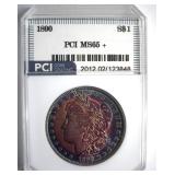 1890 Morgan MS65+ LISTS $2200