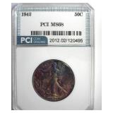 1942 Walking Liberty MS68 LISTS $15000