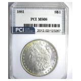 1881 Morgan MS68 LISTS $5500