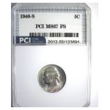 1940-S Nickel MS67 FS LISTS $775
