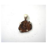 Silver Pendant Widows Mite Bronze Coin