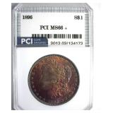 1896 Morgan MS66+ LISTS $600