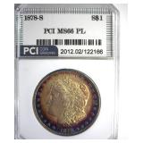 1878-S Morgan MS66 PL LISTS $2750