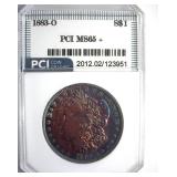 1883-O Morgan PCI MS65+ Amazing Color