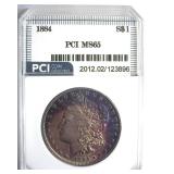 1884 Morgan PCI MS65 Amazing Color