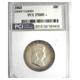 1963 Franklin PR68+ DCAM LISTS $2750