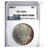 1900-O Morgan MS67+ LISTS $12000
