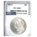 1885-O Morgan MS67 LISTS $1550