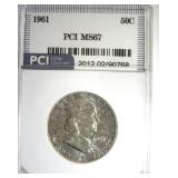 1961 Franklin MS67 LISTS $1000 IN 66+ COLOR