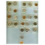 1960-1964 Coins from Mint Sets Still in Cellophane
