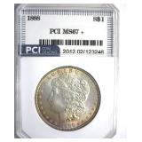 1888 Morgan MS67+ LISTS $25000
