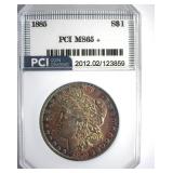 1885 Morgan PCI MS65+ Fantastic Color
