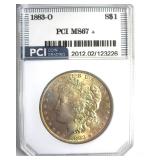 1883-O Morgan MS67+ LISTS $8500